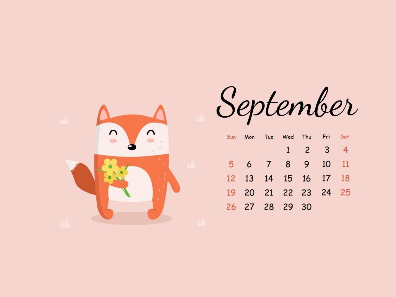 September 2021 Calendar Wallpapers - Top Free September 2021 Calendar  Backgrounds - WallpaperAccess