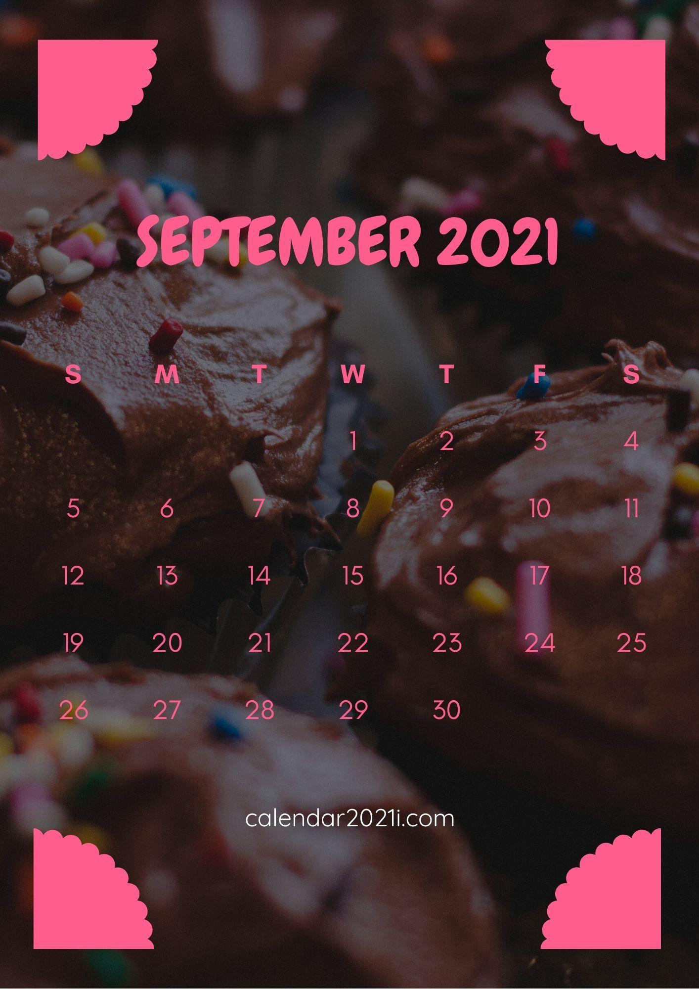 1414x2000 September Calendar 2021 iPhone HD Wallpaper with beautiful colors. Calendar wallpaper, 2021 calendar, September calendar