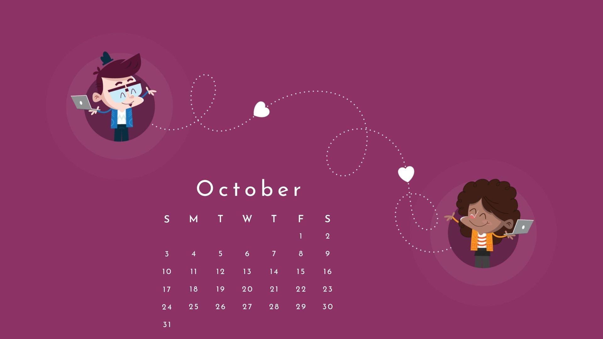 October 2021 Calendar Wallpapers Top Free October 2021 Calendar