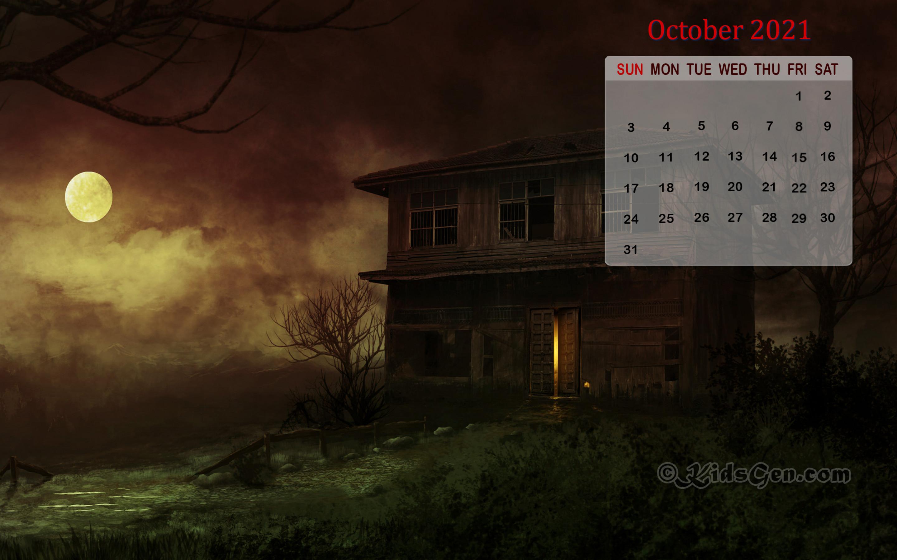 October 2021 Calendar Wallpapers Top Free October 2021 Calendar