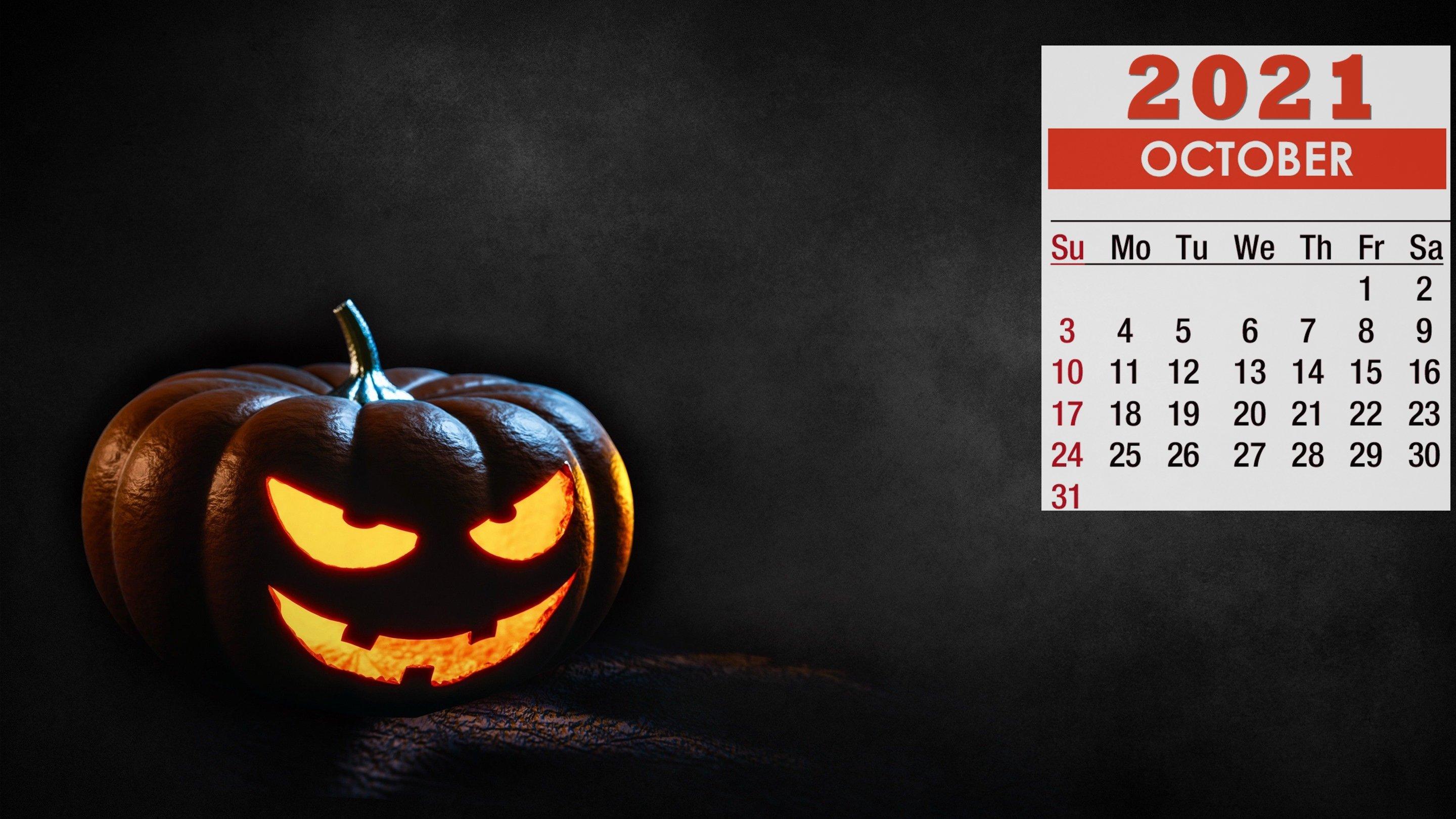 October 2021 Calendar Wallpapers - Top Free October 2021 Calendar Backgrounds - Wallpaperaccess