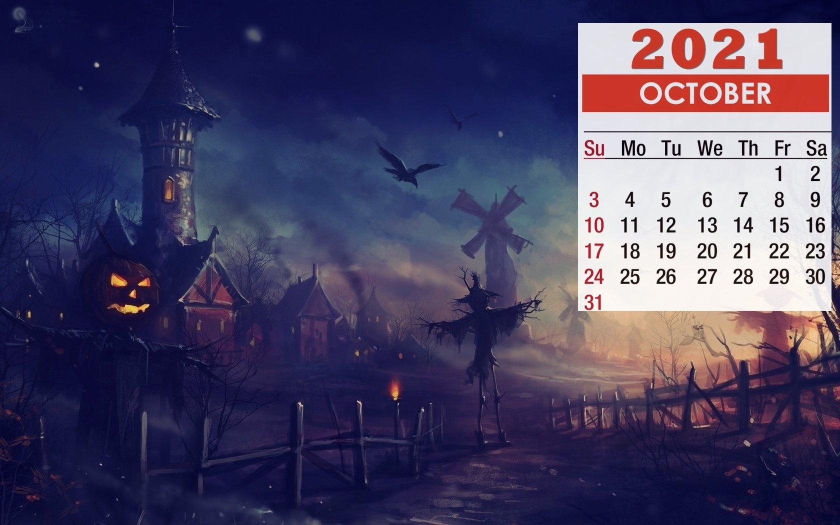 October 2021 Calendar Wallpapers Top Free October 2021 Calendar