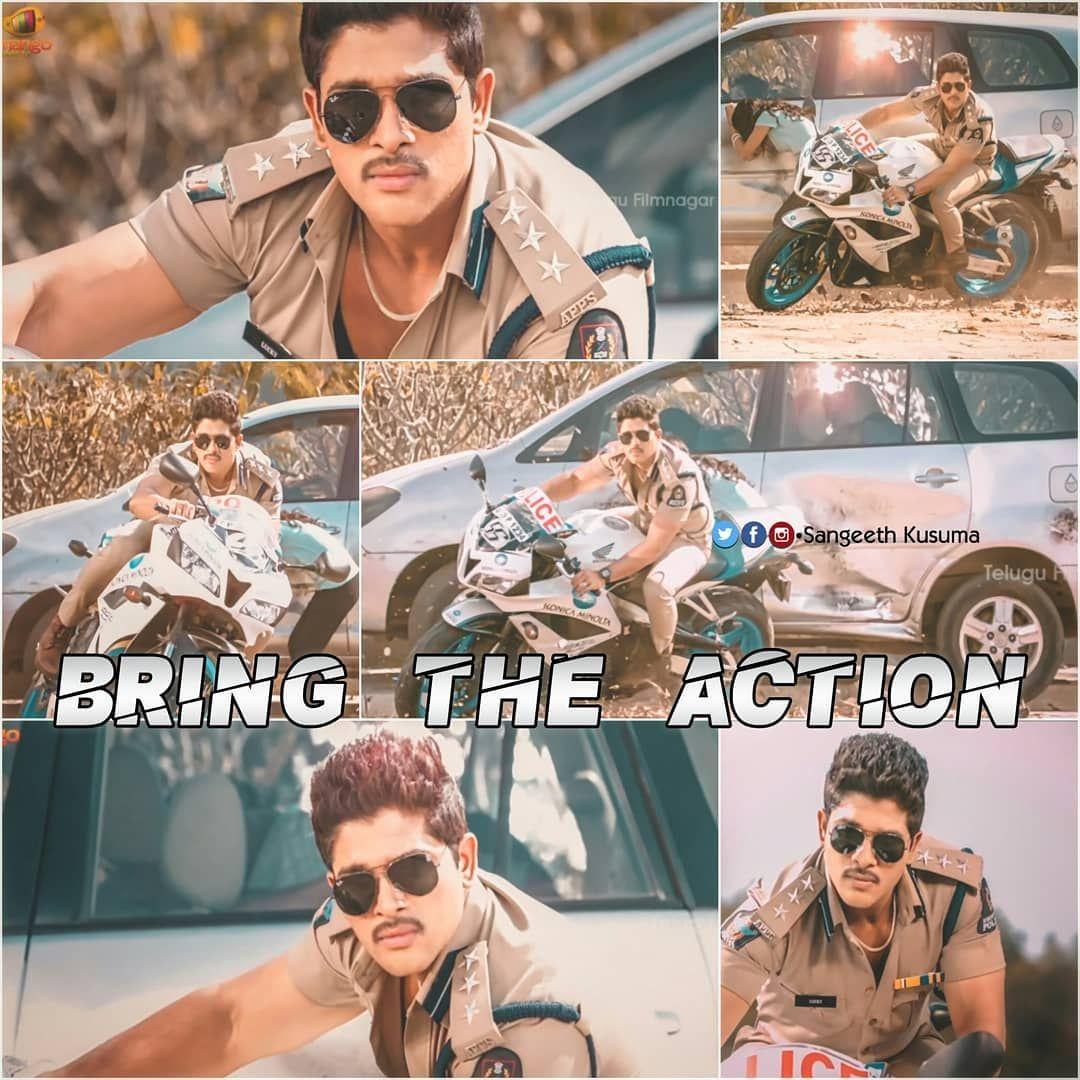1080x1080 bringtheaction #lucky #racegurram #AlluArjun #stylishstar #bunny #kingofsocialmedia #rayalaseema #fanclub ⭕Most_A. Race gurram, Allu arjun wallpaper, Bike photo