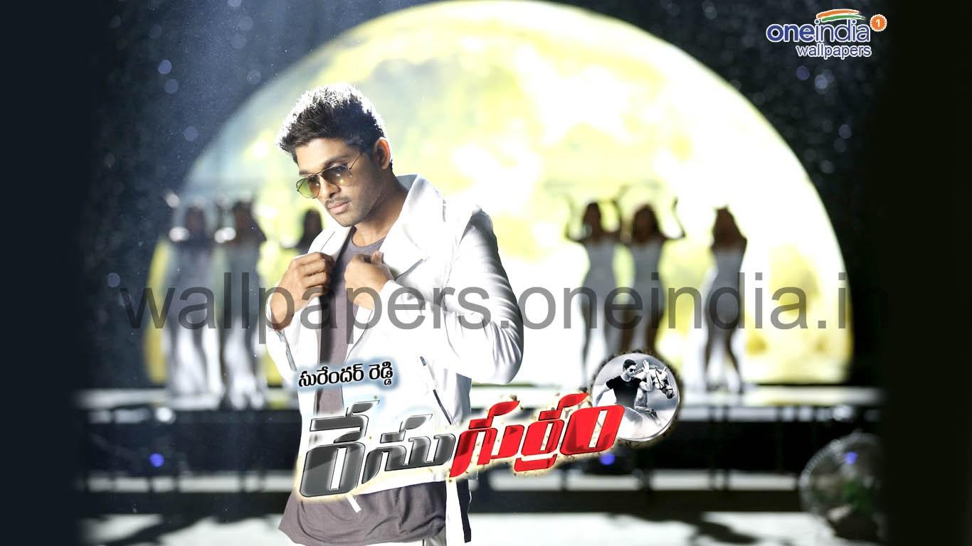 1366x768 Race Gurram HQ Movie Wallpaper. Race Gurram HD Movie Wallpaper