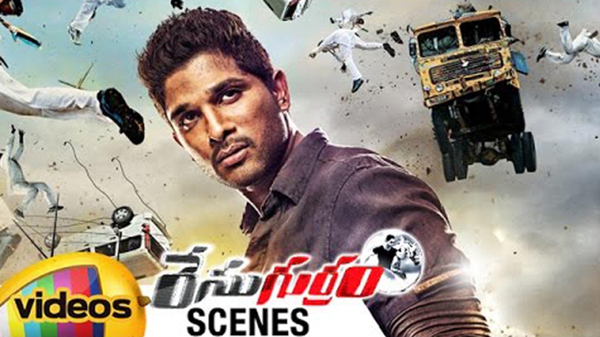 1920x1080 Allu Arjun Best Fight Scene. Race Gurram Movie Scenes. Shruti Haasan