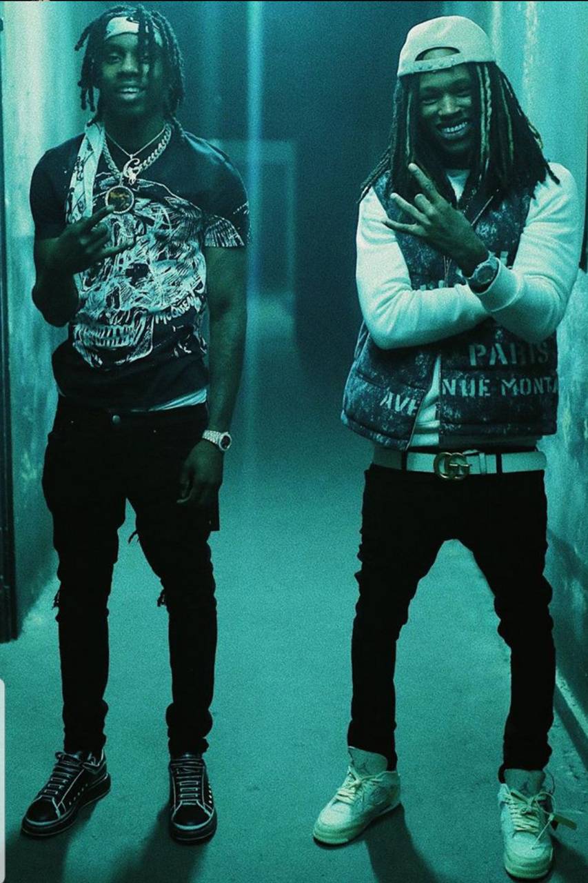 853x1280 King Von And Polo G Wallpaper