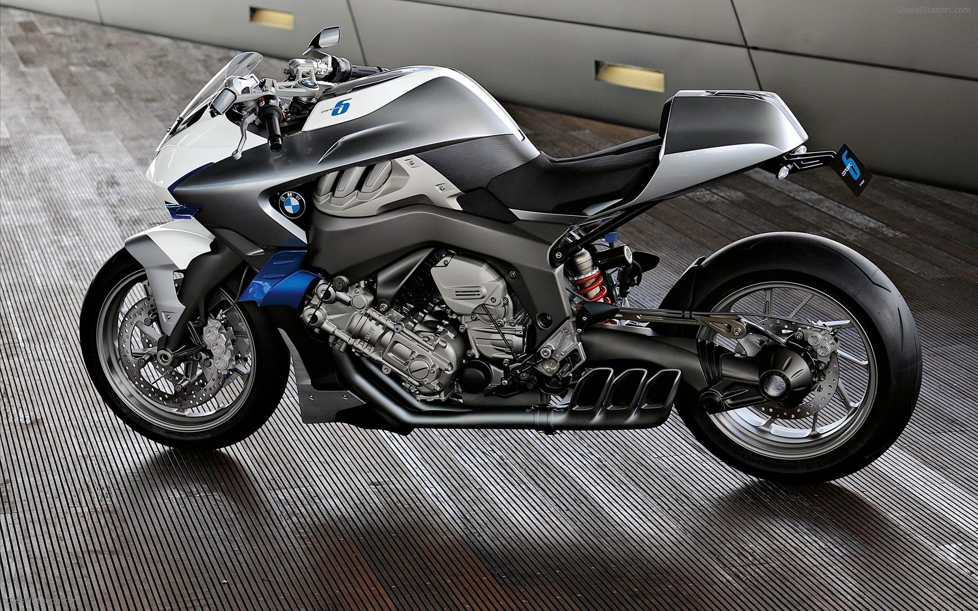 1920x1200 BMW Motorrad Concept 6 Widescreen Exotic Bike Wallpaper of 32 : Diesel Station