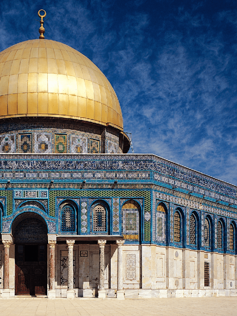 768x1024 Religious Dome Of The Rock (768x1024) Wallpaper