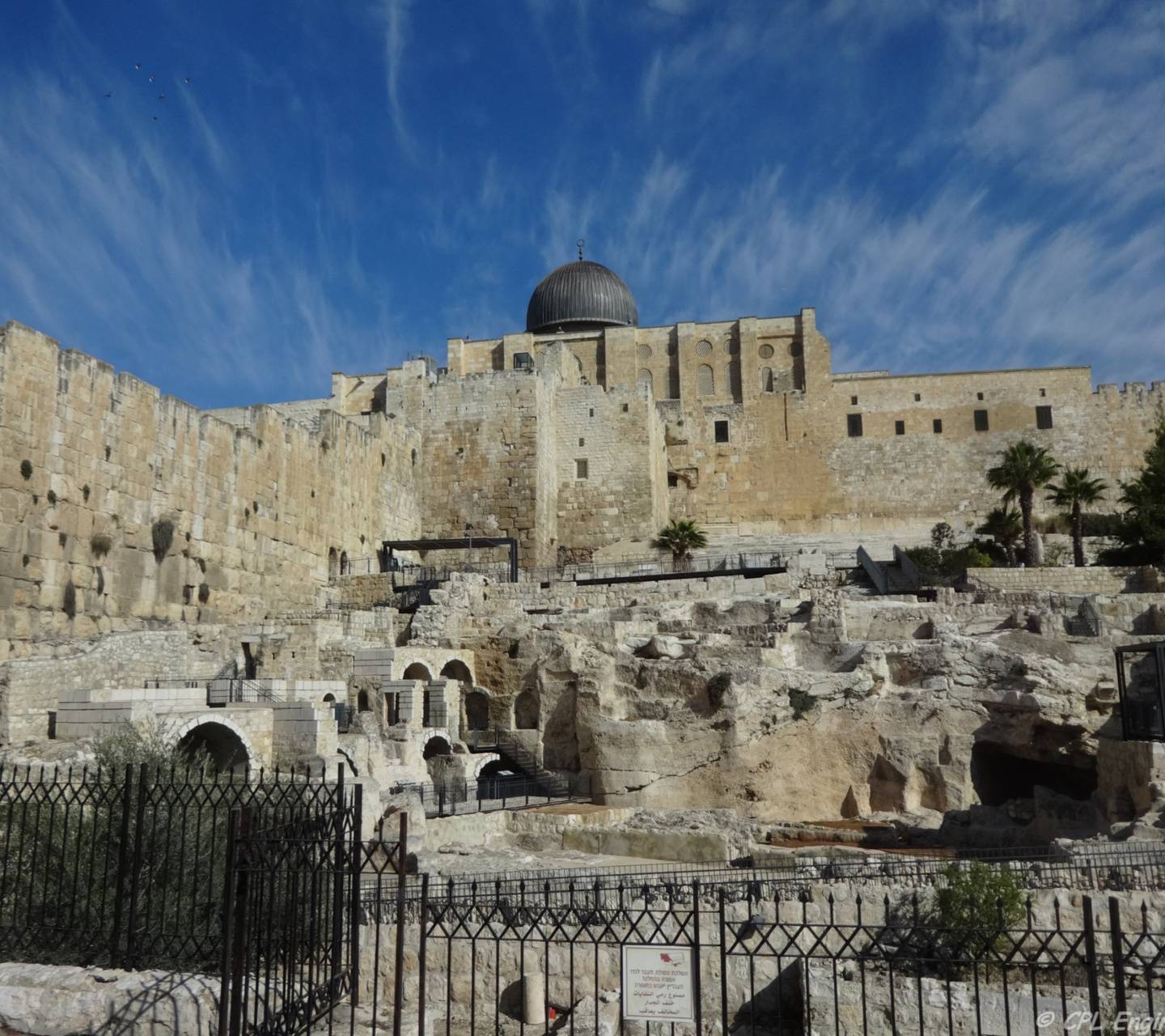 1440x1280 Dome of the Rock wallpaper