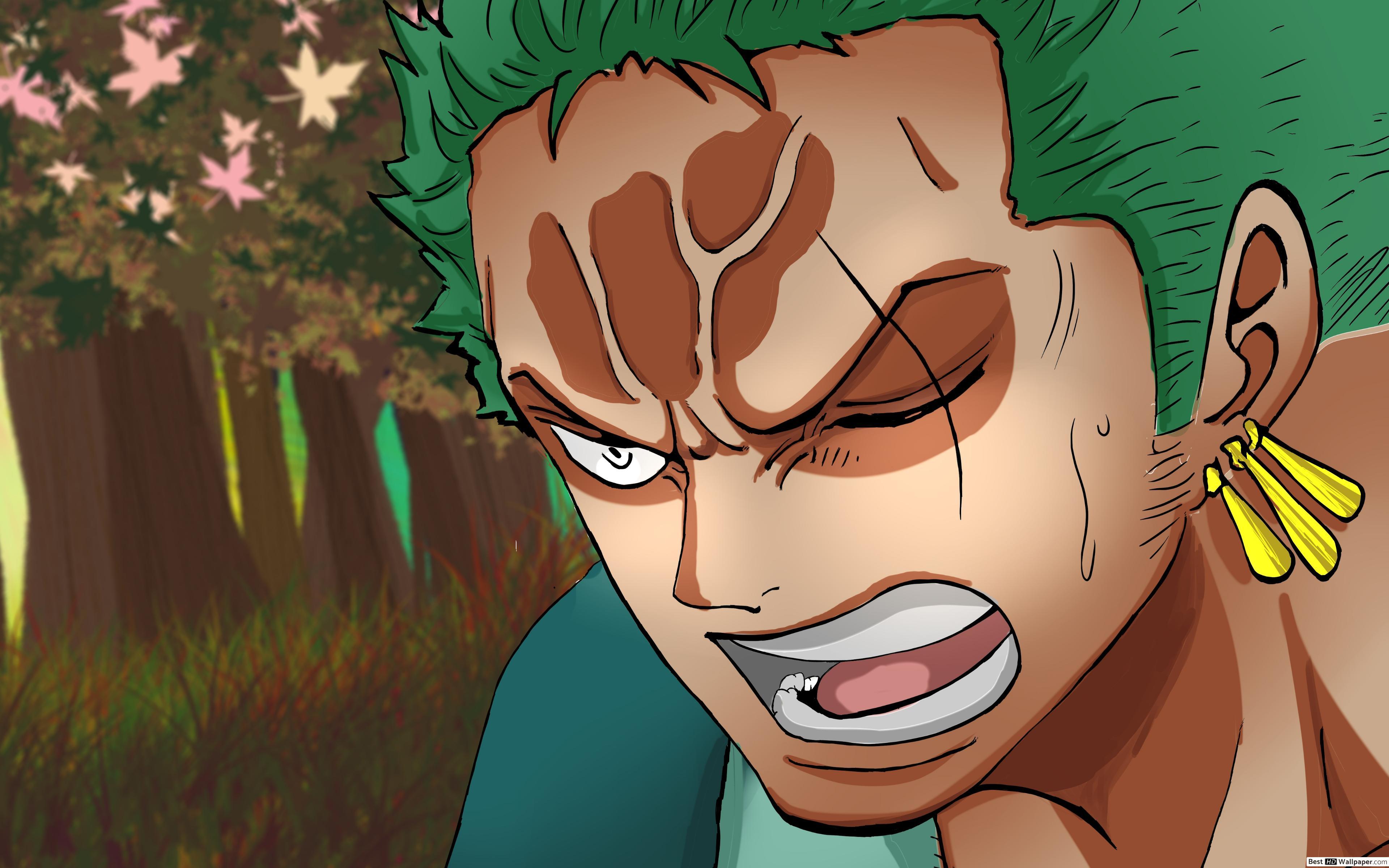 3840x2400 One Piece Zoro Wano Kuni Arc HD wallpaper download