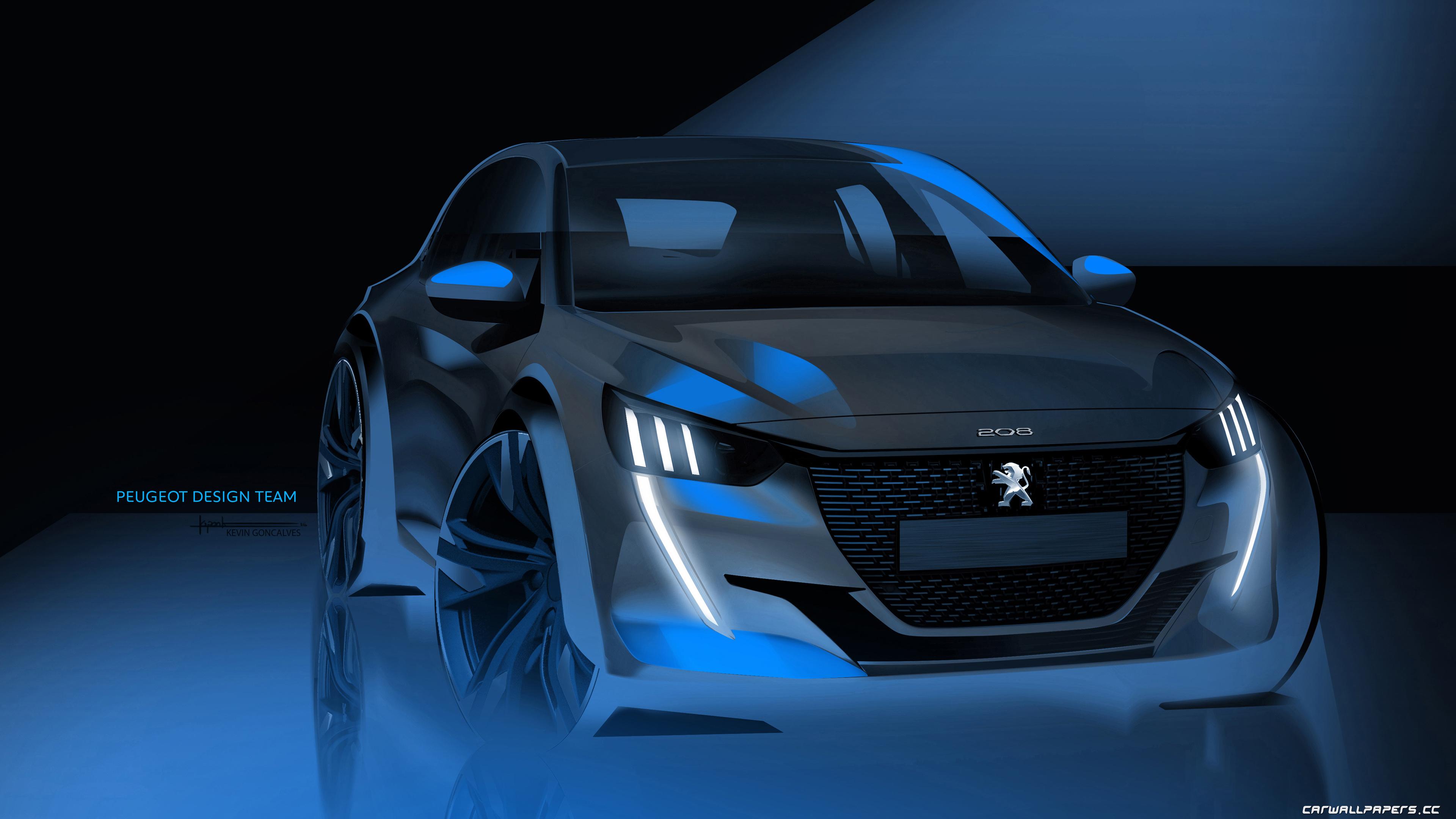 3840x2160 Cars Desktop Wallpaper Peugeot 208 GT Line