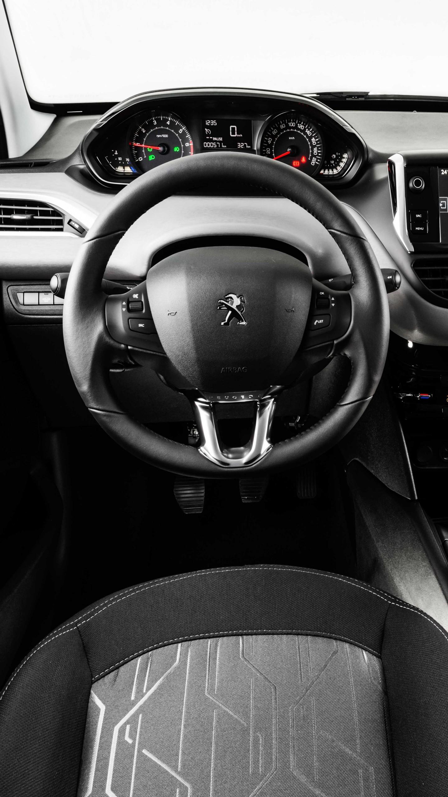 1440x2560 Wallpaper Peugeot hatchback, interior, Cars & Bikes