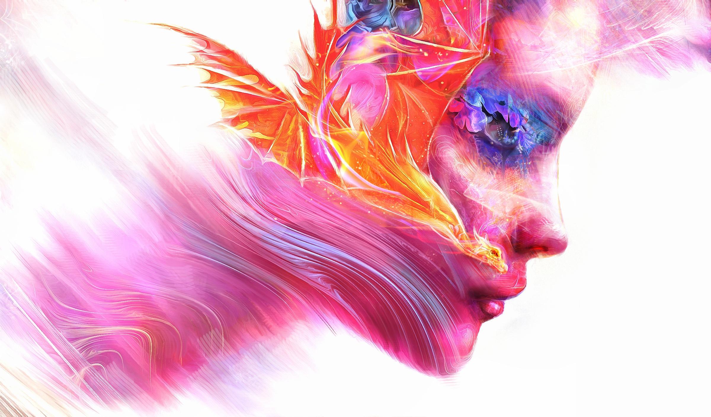 Colorful Woman Wallpapers - Top Free Colorful Woman Backgrounds ...