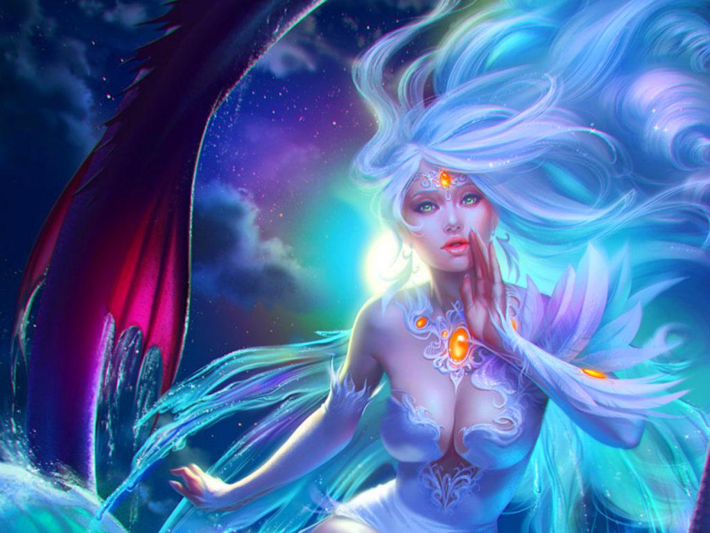 1024x768 Best Legend of the Cryptids Women Fantasy Art picture Wallpaper HD :
