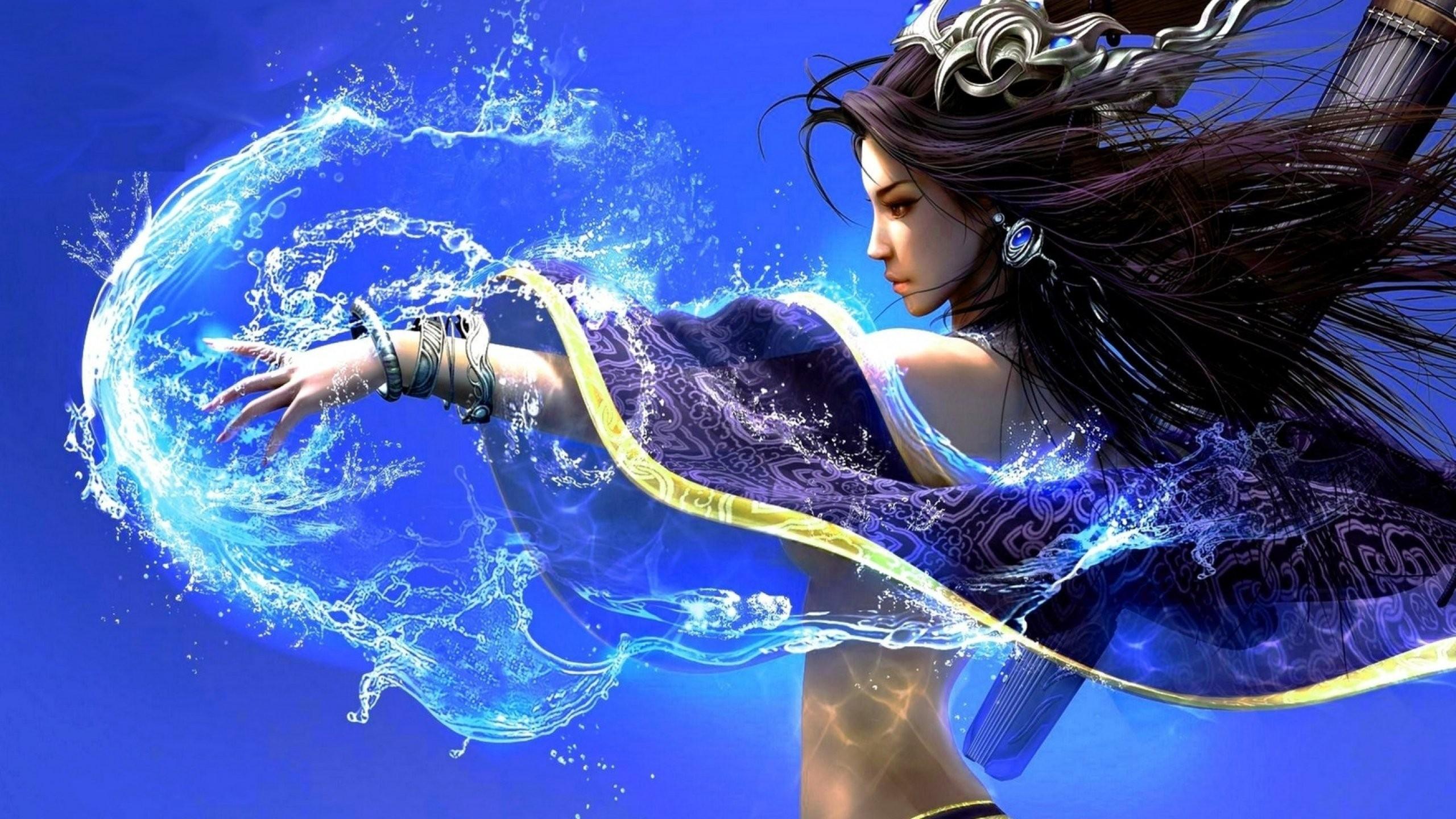 2560x1440 Abstract HD Wallpaper, Women, Art, Magic, Free, witch, Dark, Female, Fantasy, Girl, android, Windows, Wizard, Mage, Occult Woman, Tablet, Sorcerer, Girls, Artwork. Full HD Wallpaper