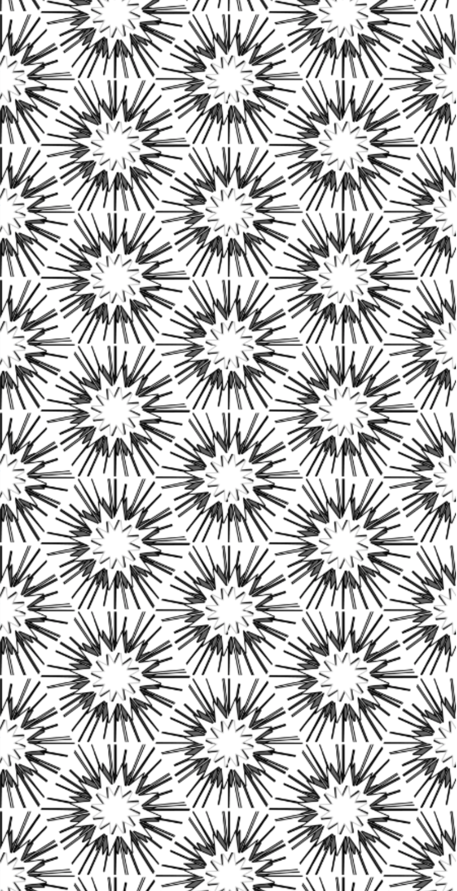 Circle black and white abstract background Bohemian wallpaper Dots Hand  drawn line vector pattern Stock Vector Image  Art  Alamy