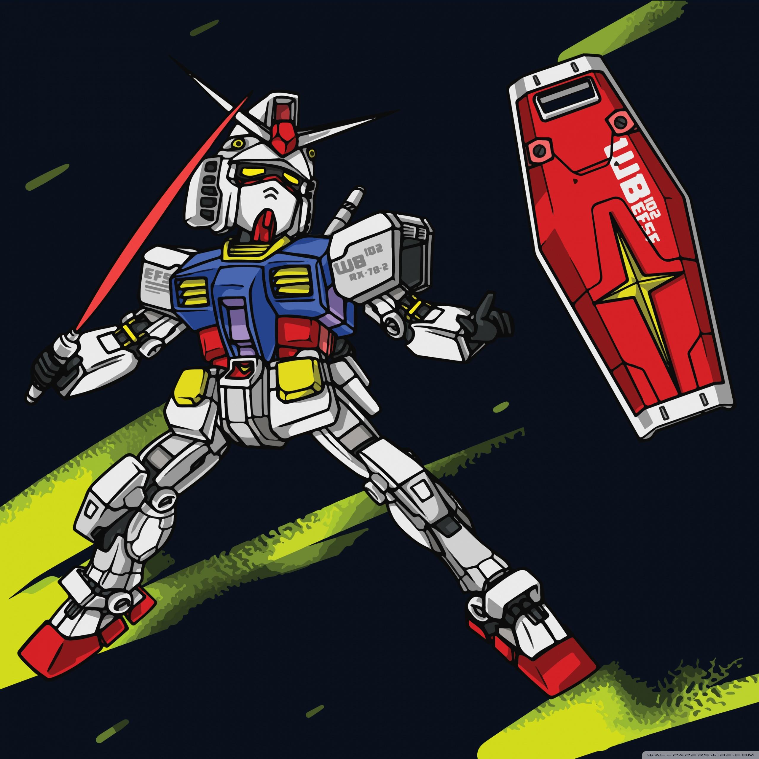 2560x2560 RX 78 2 Gundam Chibi Ultra HD Desktop Background Wallpaper For 4K UHD TV : Widescreen & UltraWide Desktop & Laptop : Tablet