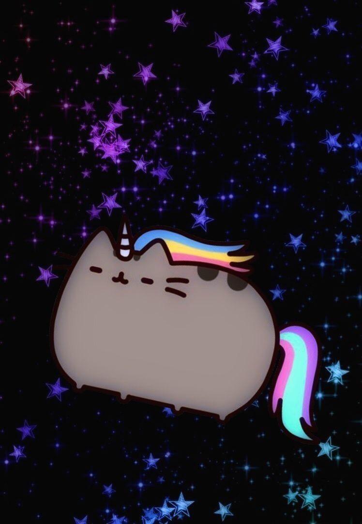 748x1080 Animated Unicorn Wallpaper Pusheen