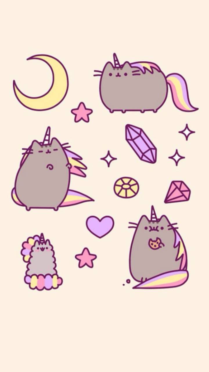 720x1280 Cat Unicorn Wallpaper