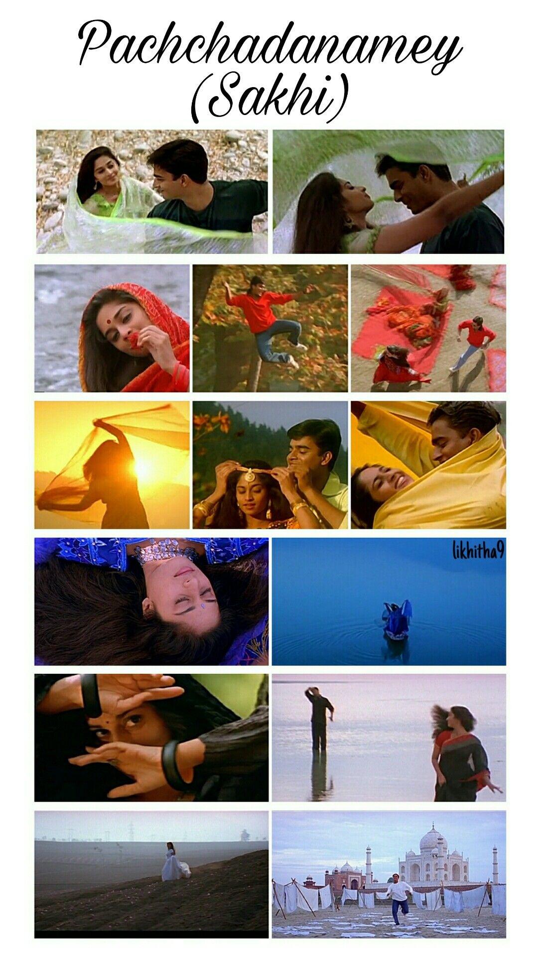 1080x1920 Pachchadanamey from movie Sakhi. Famous movie scenes, Mani ratnam, Love couple photo