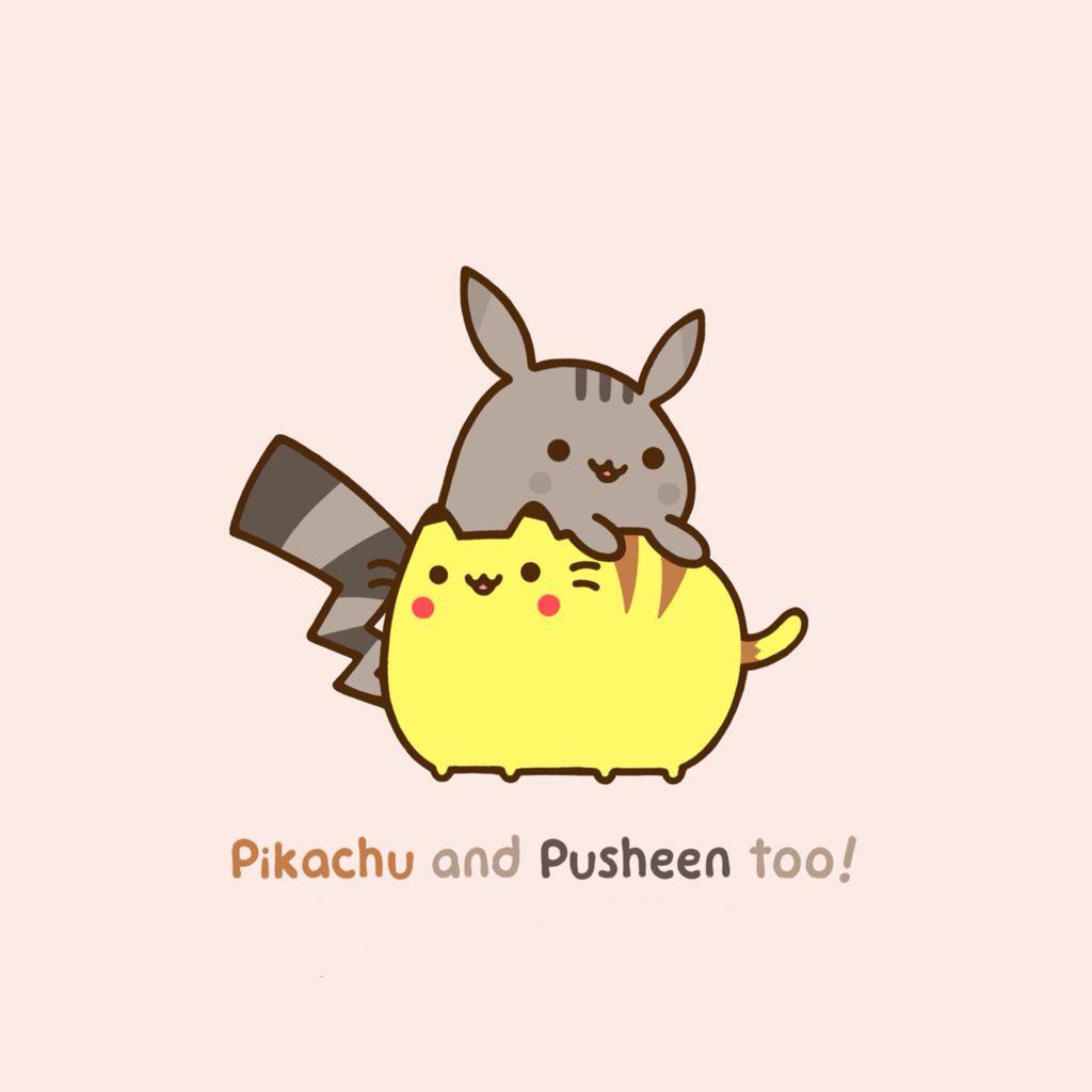 1024x1024 Pusheen Moving Wallpaper