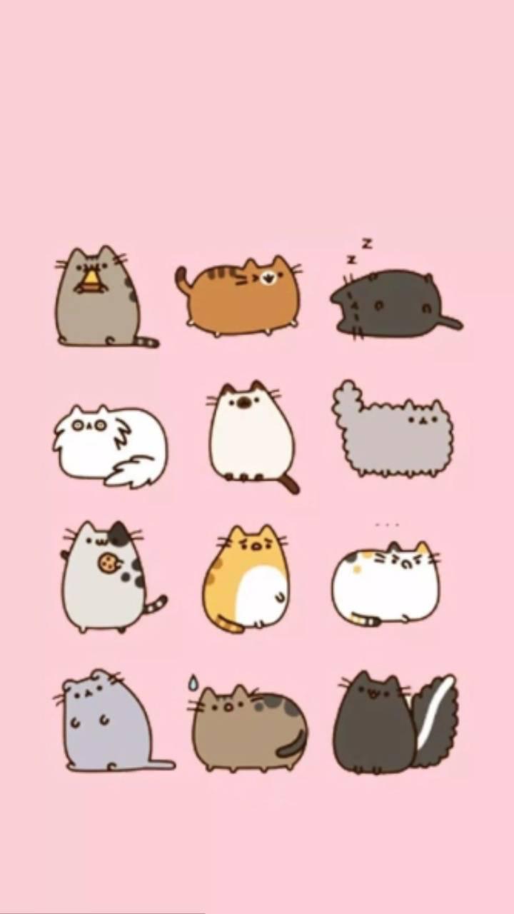 720x1280 Pusheen Wallpaper.