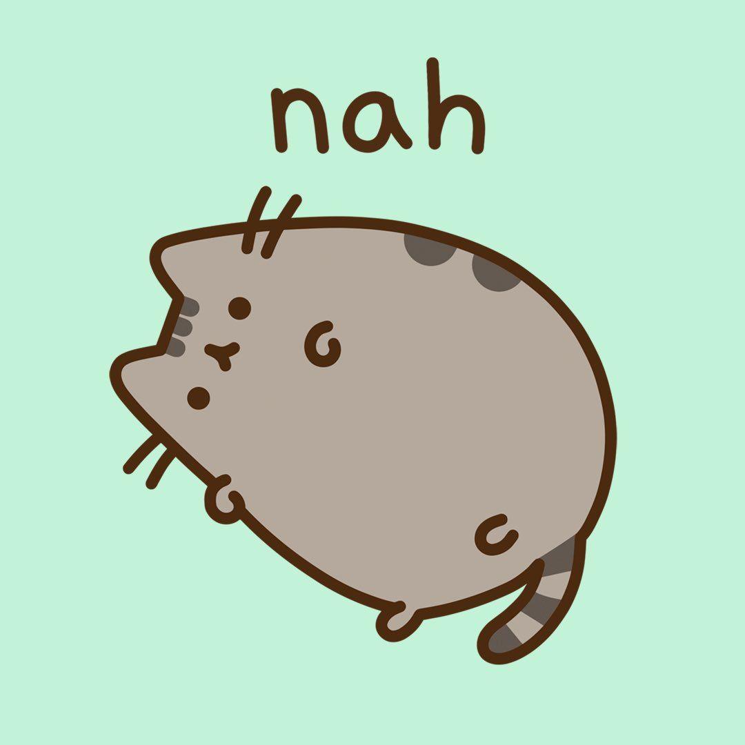 1080x1080 Kawaii Christmas Wallpaper Pusheen