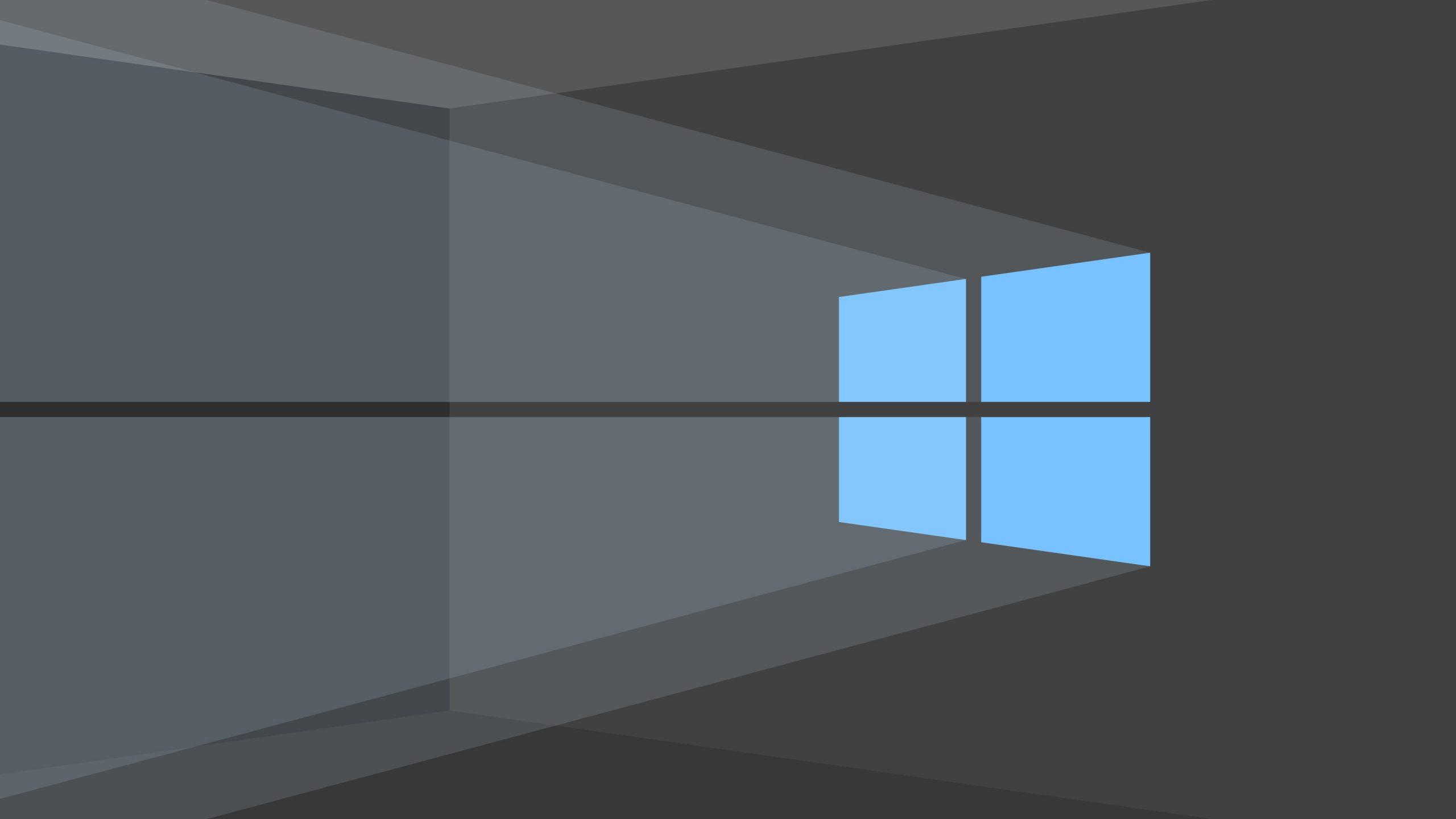 2560x1440 Windows 10 wallpaper, minimalism, minimalist, hd, 4k, computer, • Wallpaper For You HD Wallpaper For Desktop & Mobile