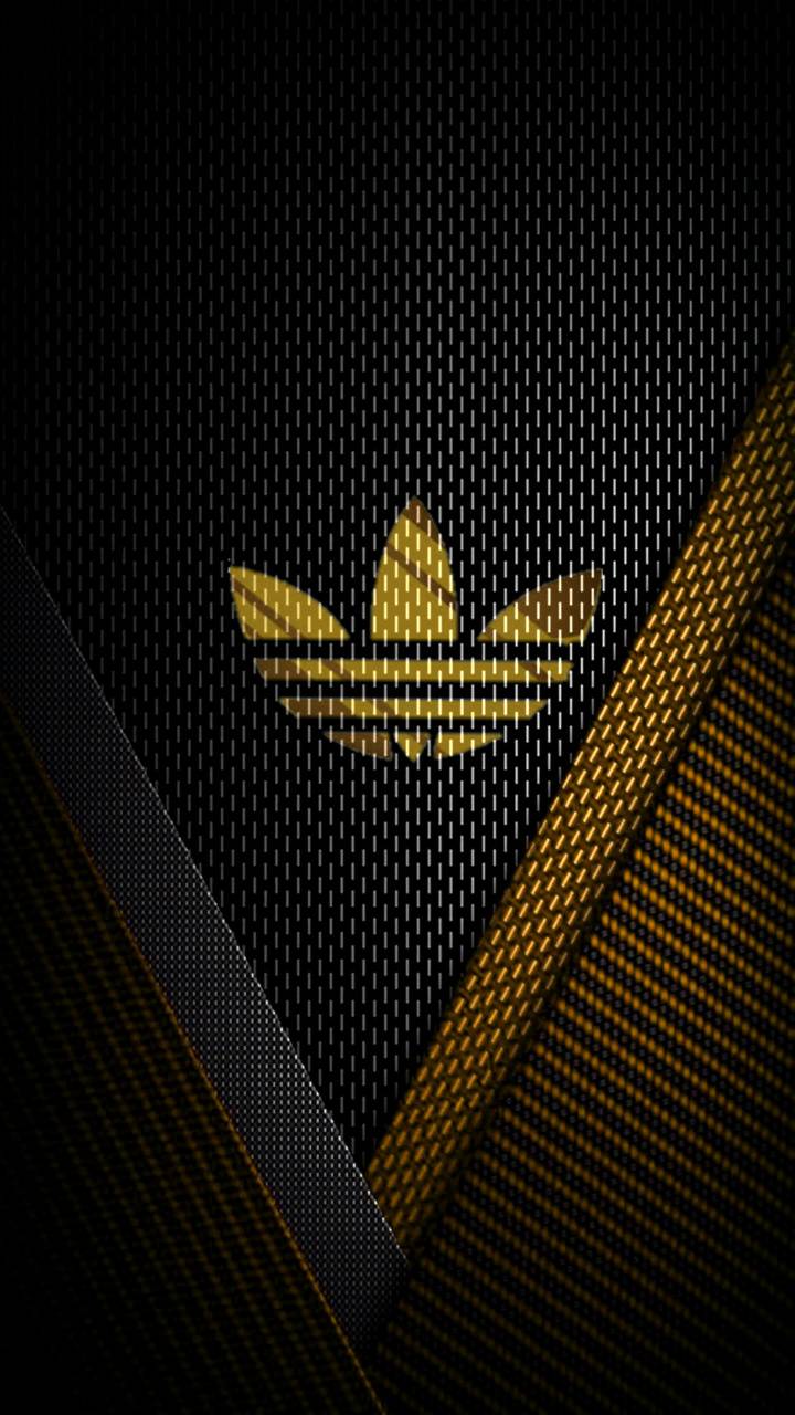 720x1280 Gold adidas wallpaper