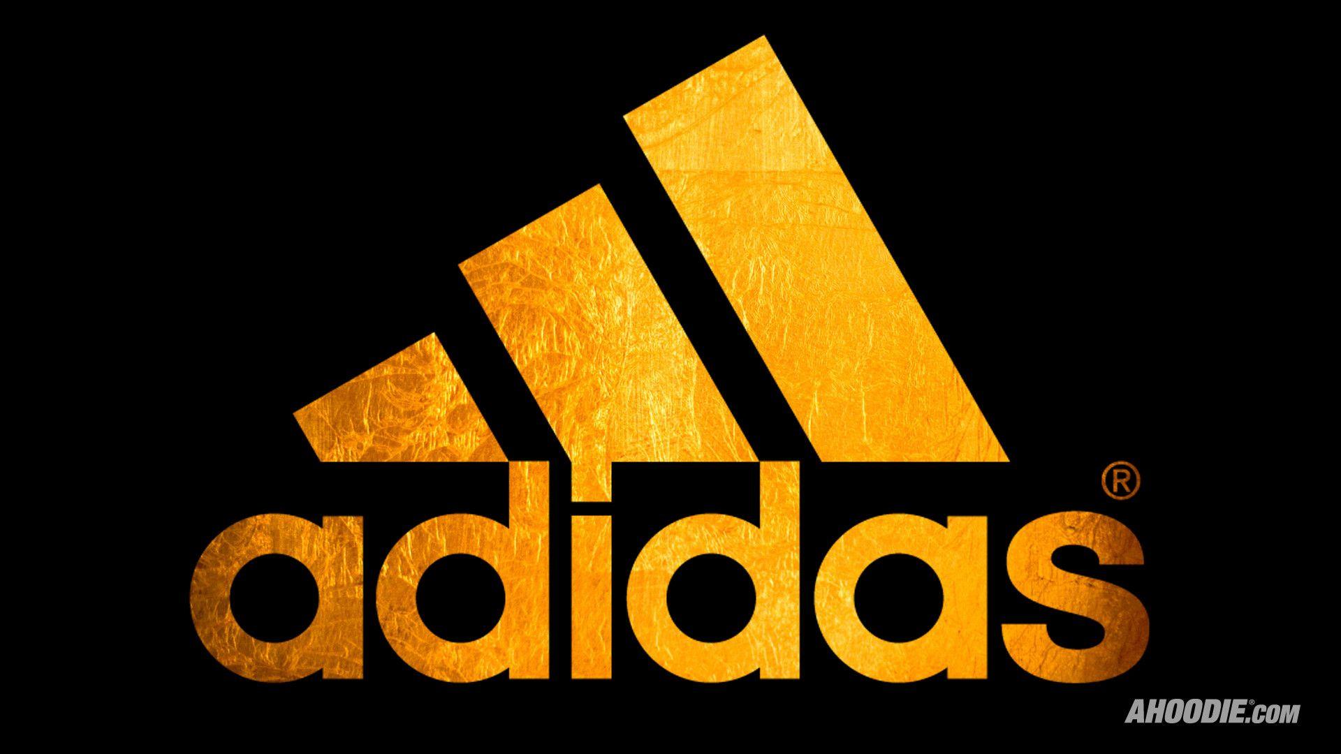 1920x1080 Adidas Gold White Wallpaper