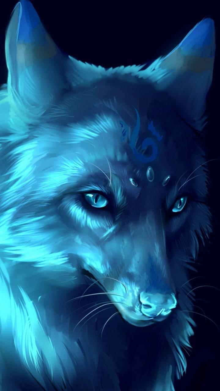 Neon Blue Wolf Wallpapers Top Free Neon Blue Wolf Backgrounds