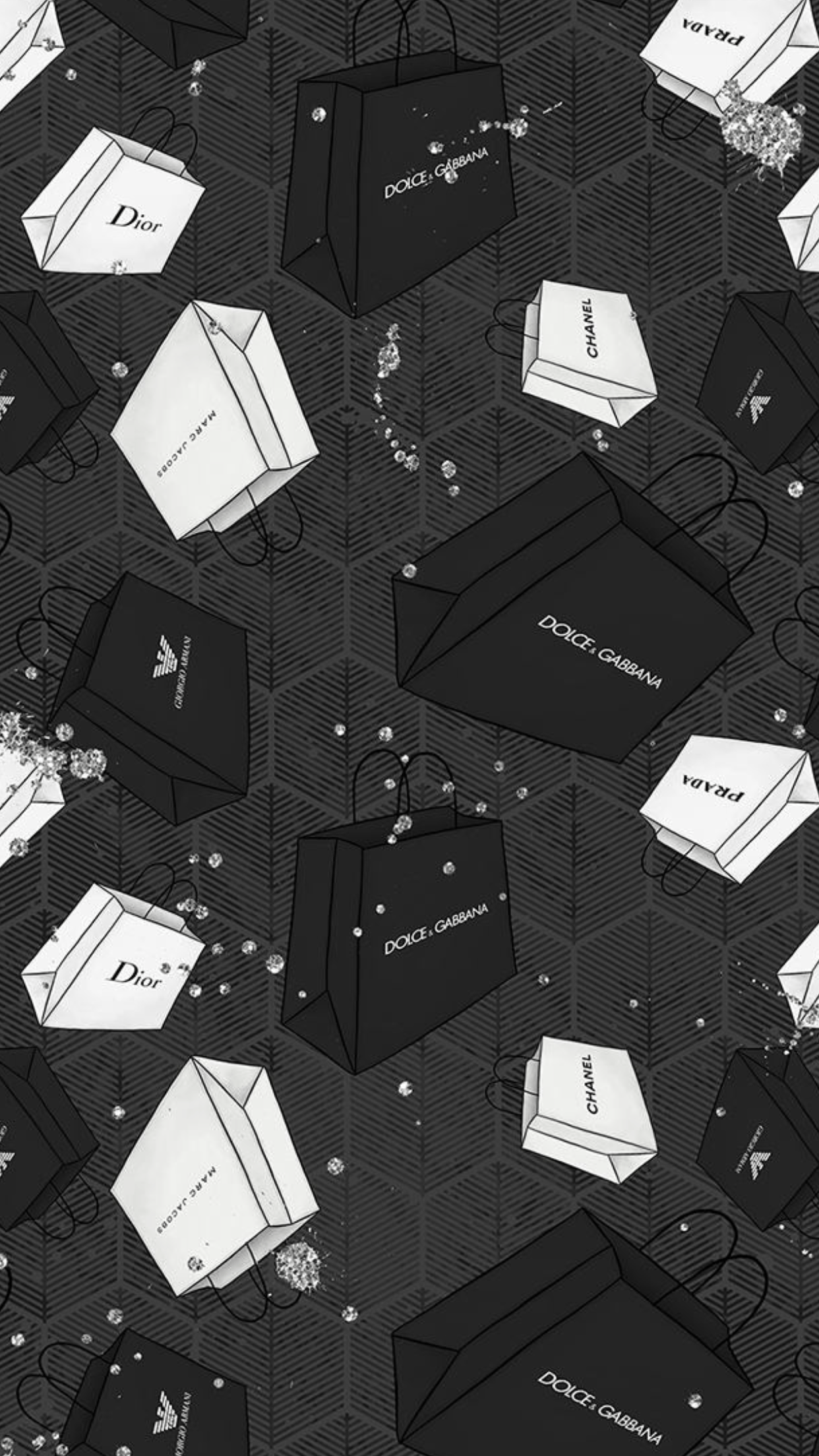 1242x2208 Love it. Glitter tumblr, Dior wallpaper, iPhone wallpaper