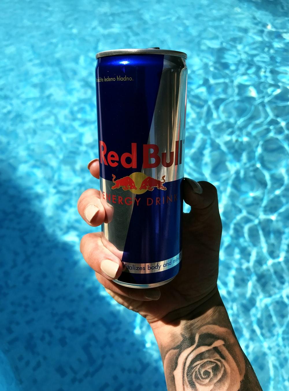 1000x1353 Red Bull energy drink can photo