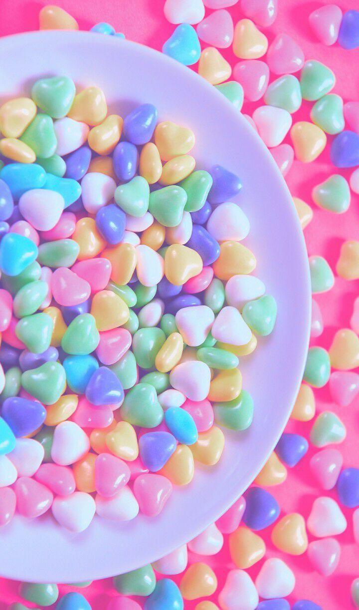 720x1222 geyashvecova: “Candy aesthetic wallpaper ”. Colorful candy, Food wallpaper, Candy