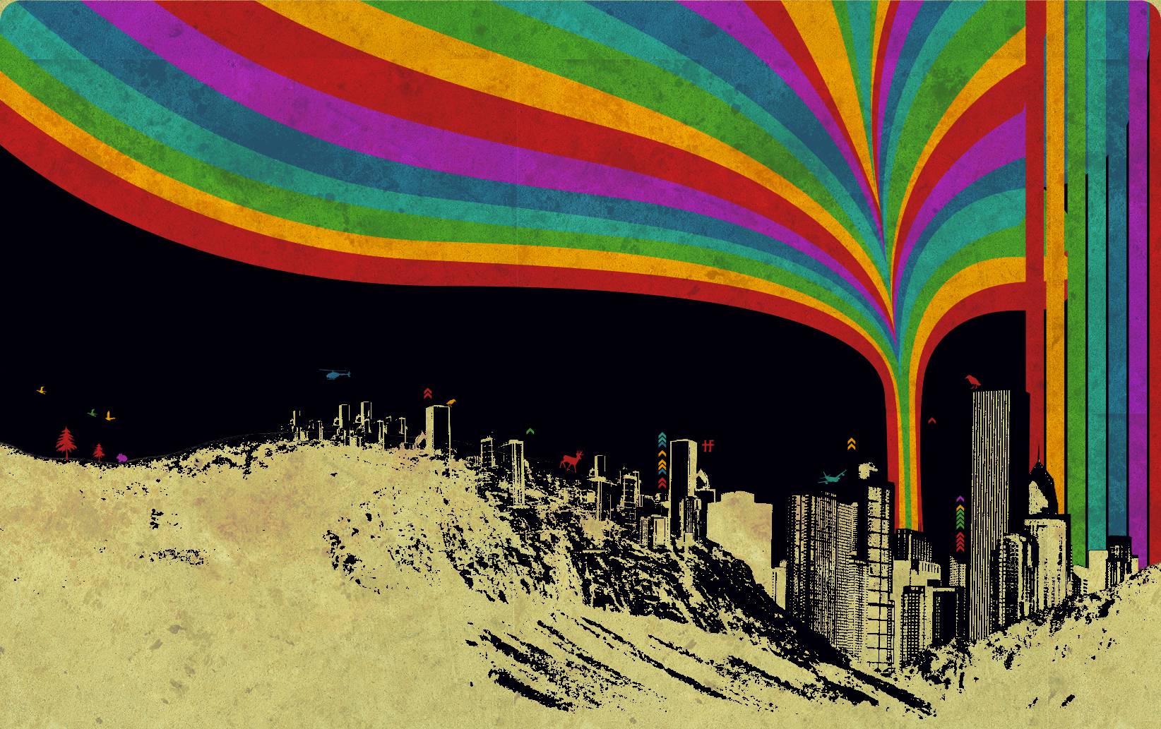 1644x1033 Psychedelic Wallpaper
