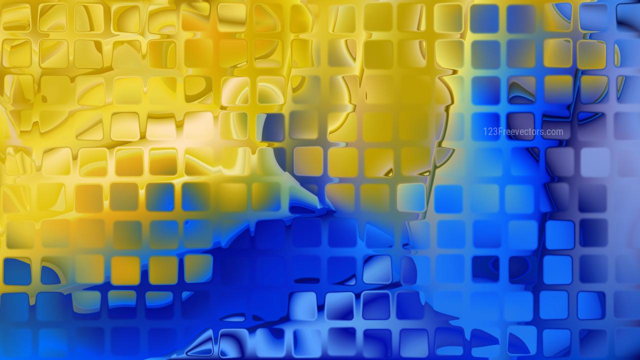 1280x720 Abstract Blue and Gold Texture Background Image