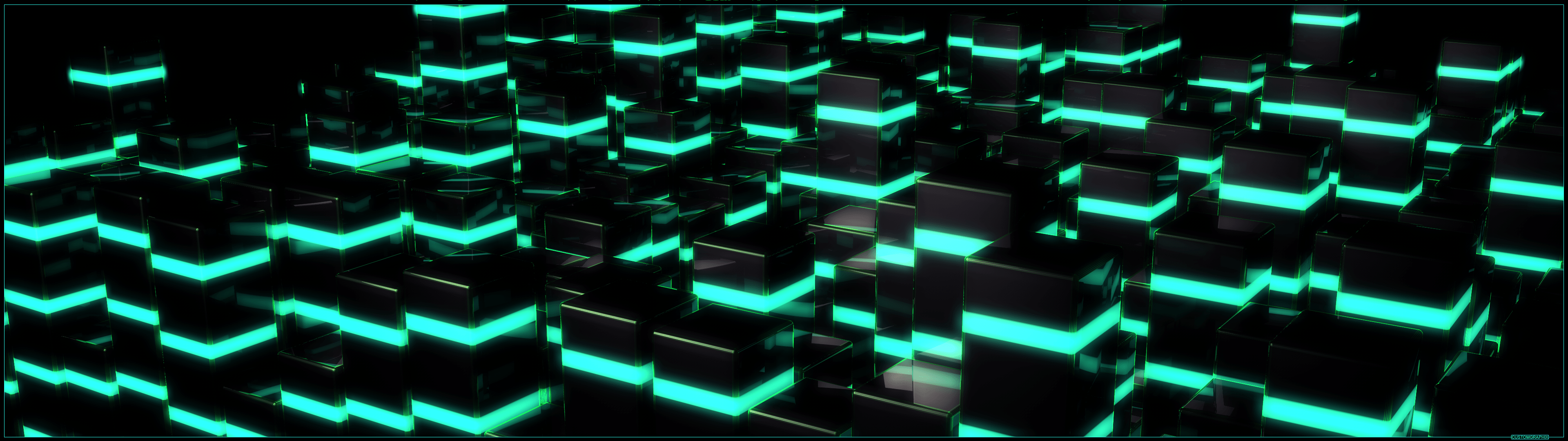 3840x1080 Abstract Dual Monitor Wallpaper 3840x1080
