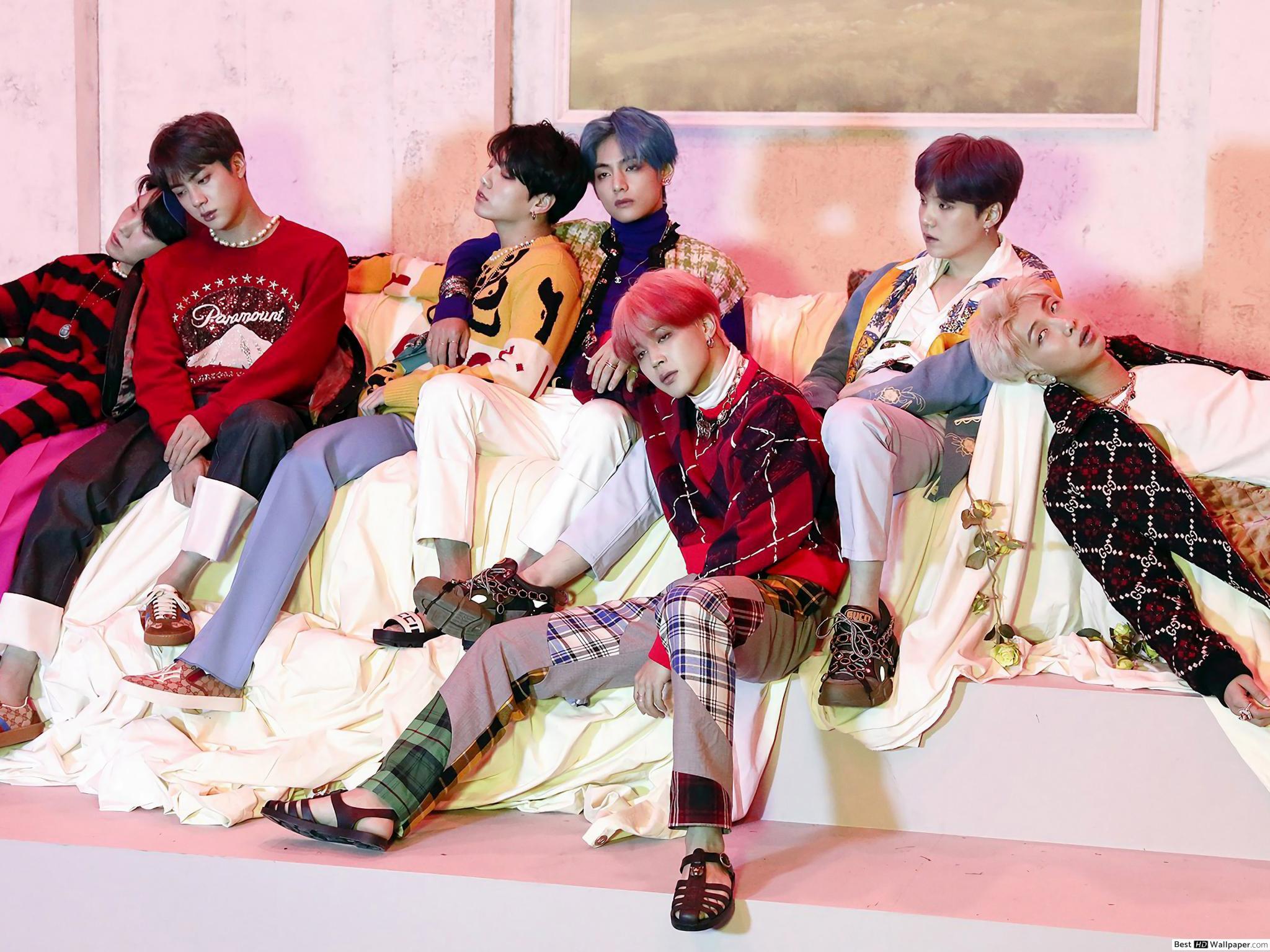 2048x1536 BTS [Bangtan Boys] Members in 'Map of The Soul: Persona' MV Shoot HD wallpaper download