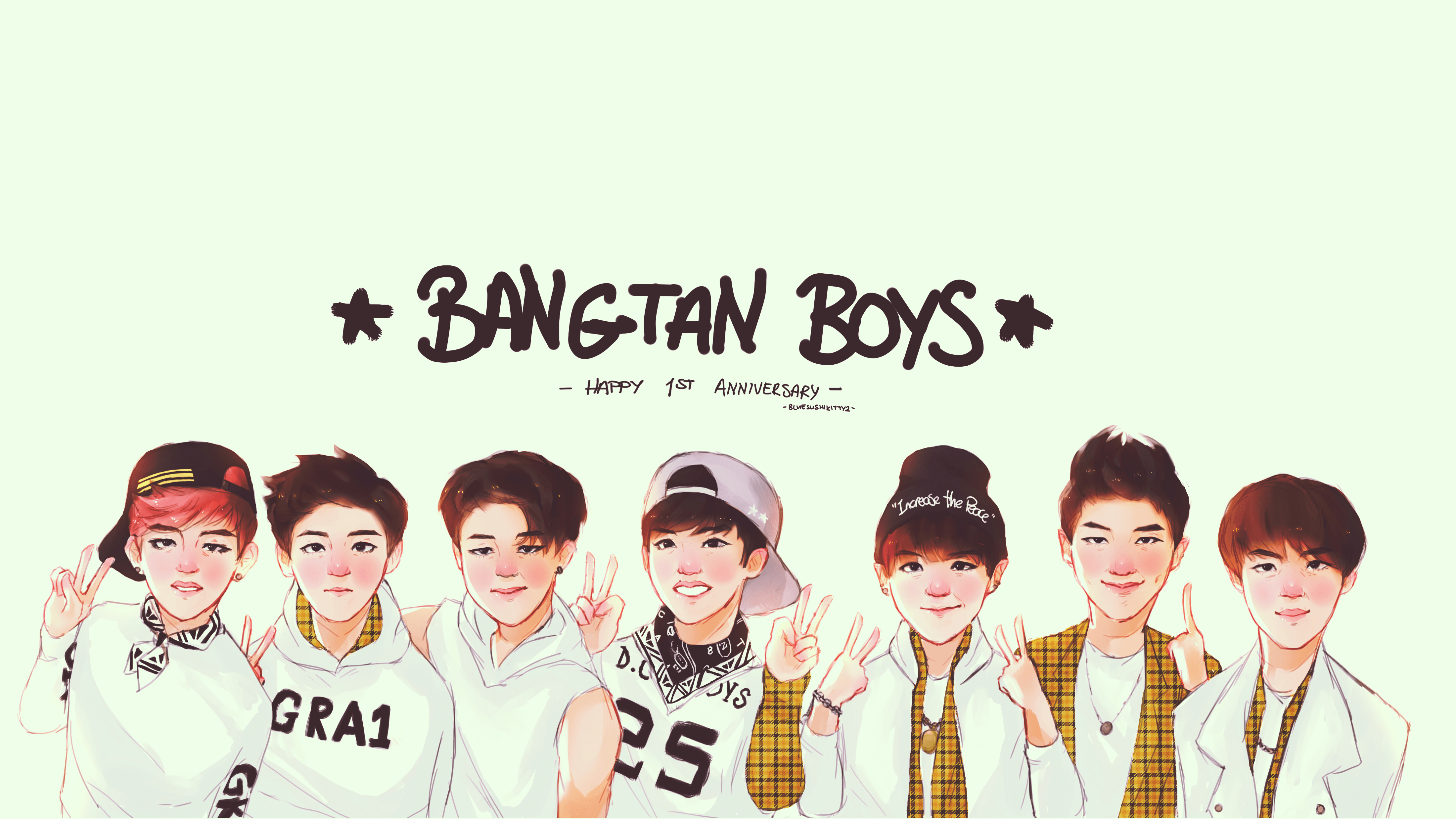 4400x2475 Bangtan Desktop Wallpaper