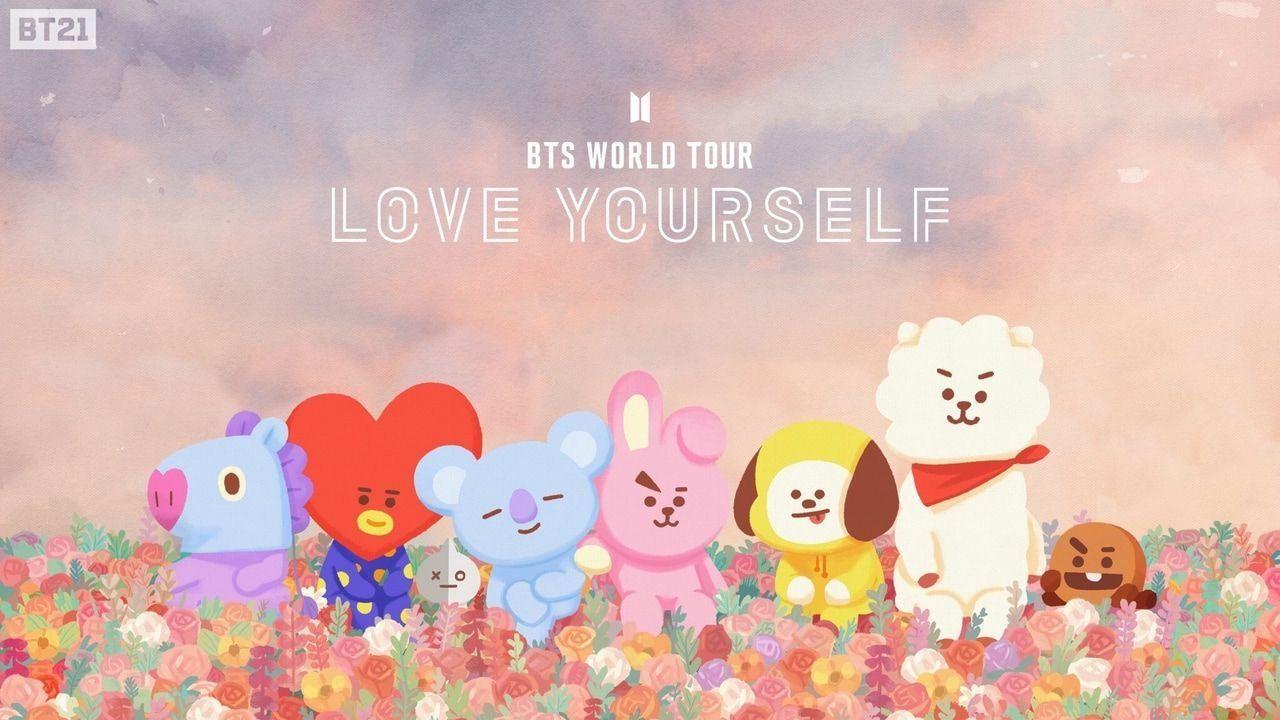 1280x720 Bt21 Wallpaper