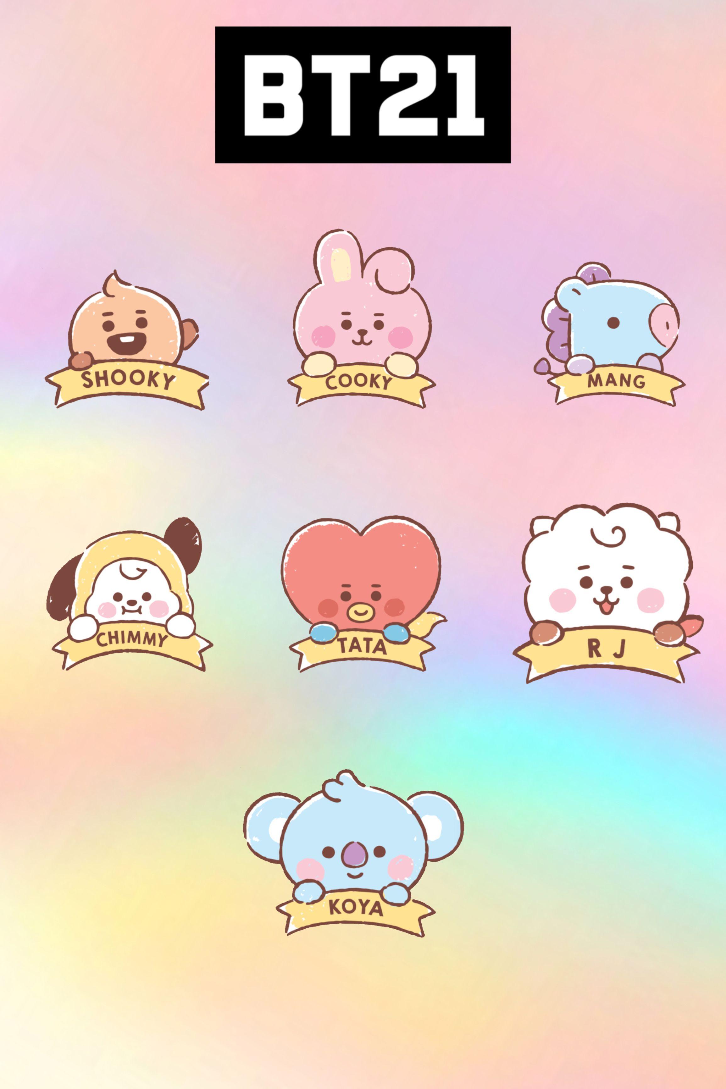 BT21 Baby Wallpapers - Top Free BT21 Baby Backgrounds - WallpaperAccess