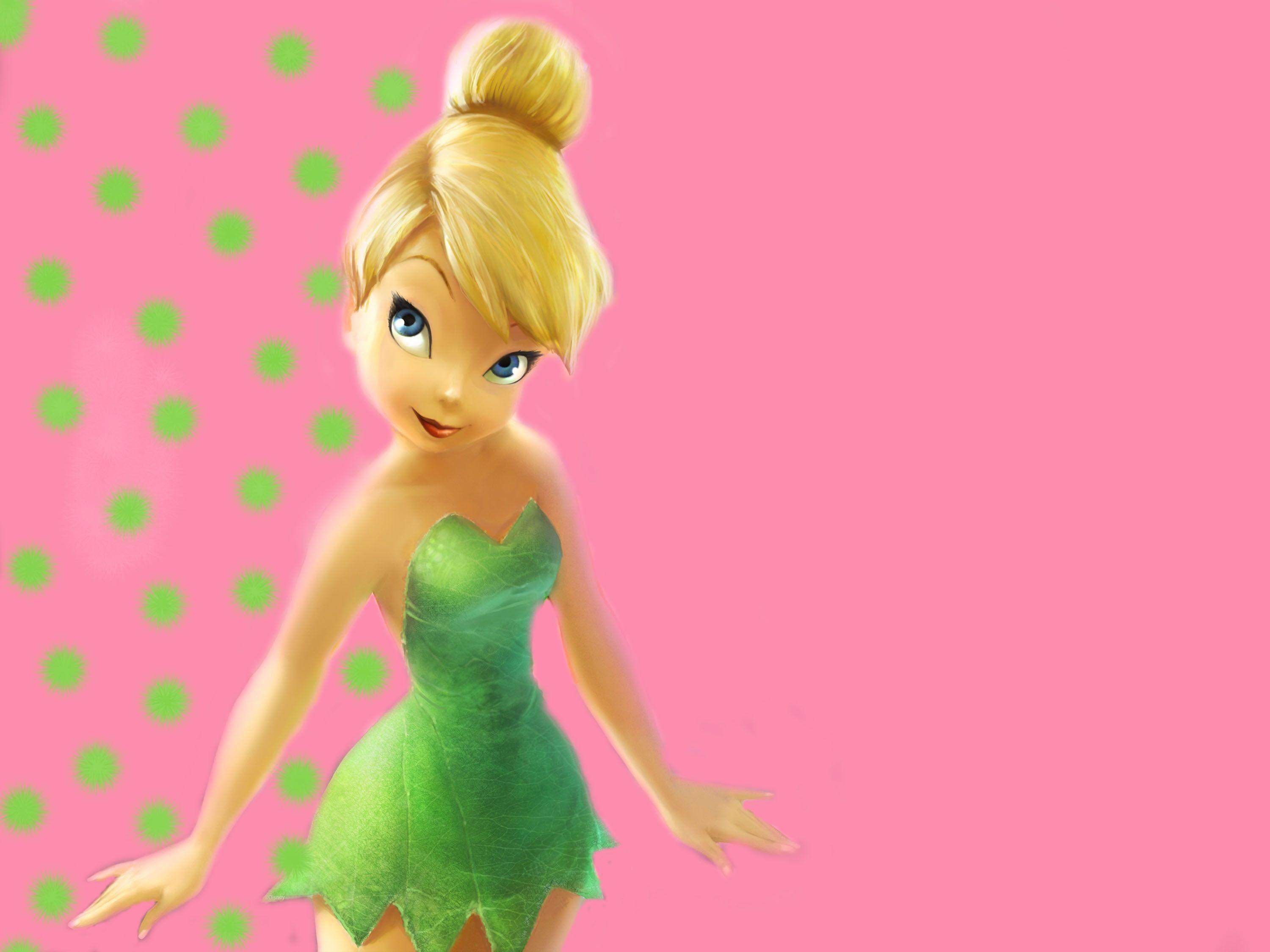 3000x2250 Tinkerbell Pink Background