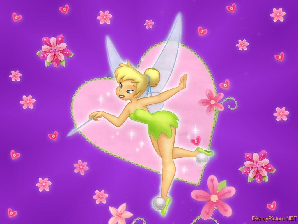 1024x768 Free Tinkerbell Wallpaper