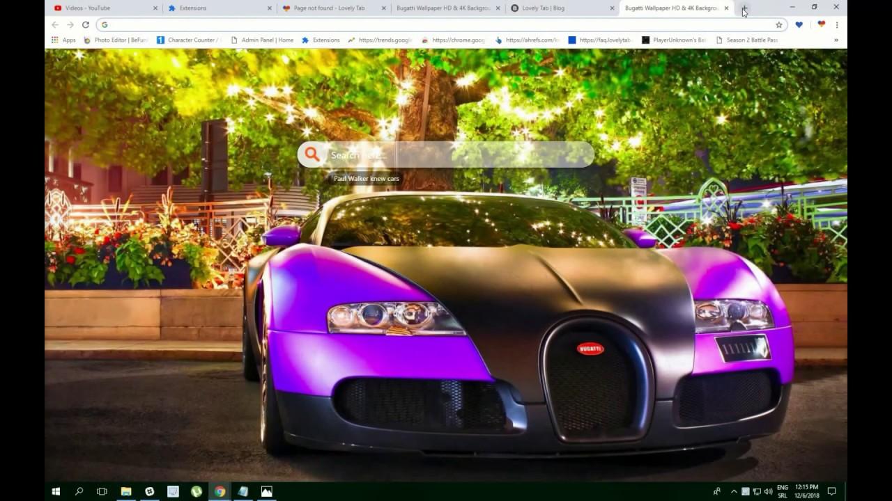 1280x720 Bugatti Wallpaper HD & 4K Background Theme