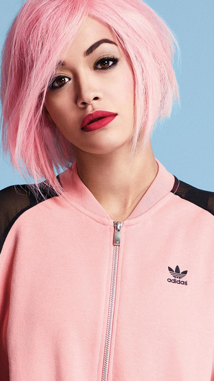 750x1334 Rita Ora For iPhone Wallpaper Is 4k Wallpaper Originals Rita Ora Pastel HD Wallpaper