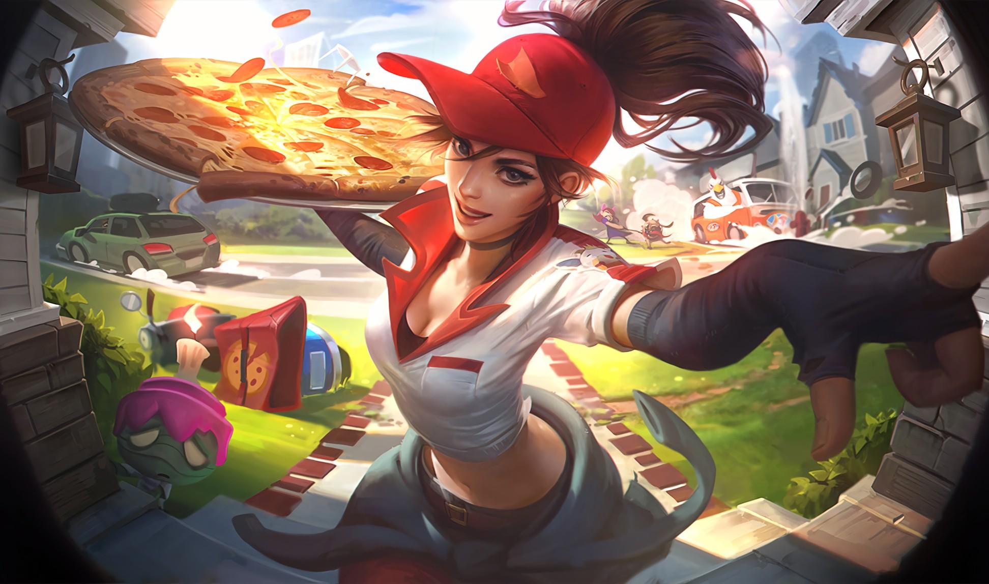1944x1148 Sivir, League of Legends, Pizza, Amumu (League of Legends), Galio Wallpaper HD / Desktop and Mobile Background