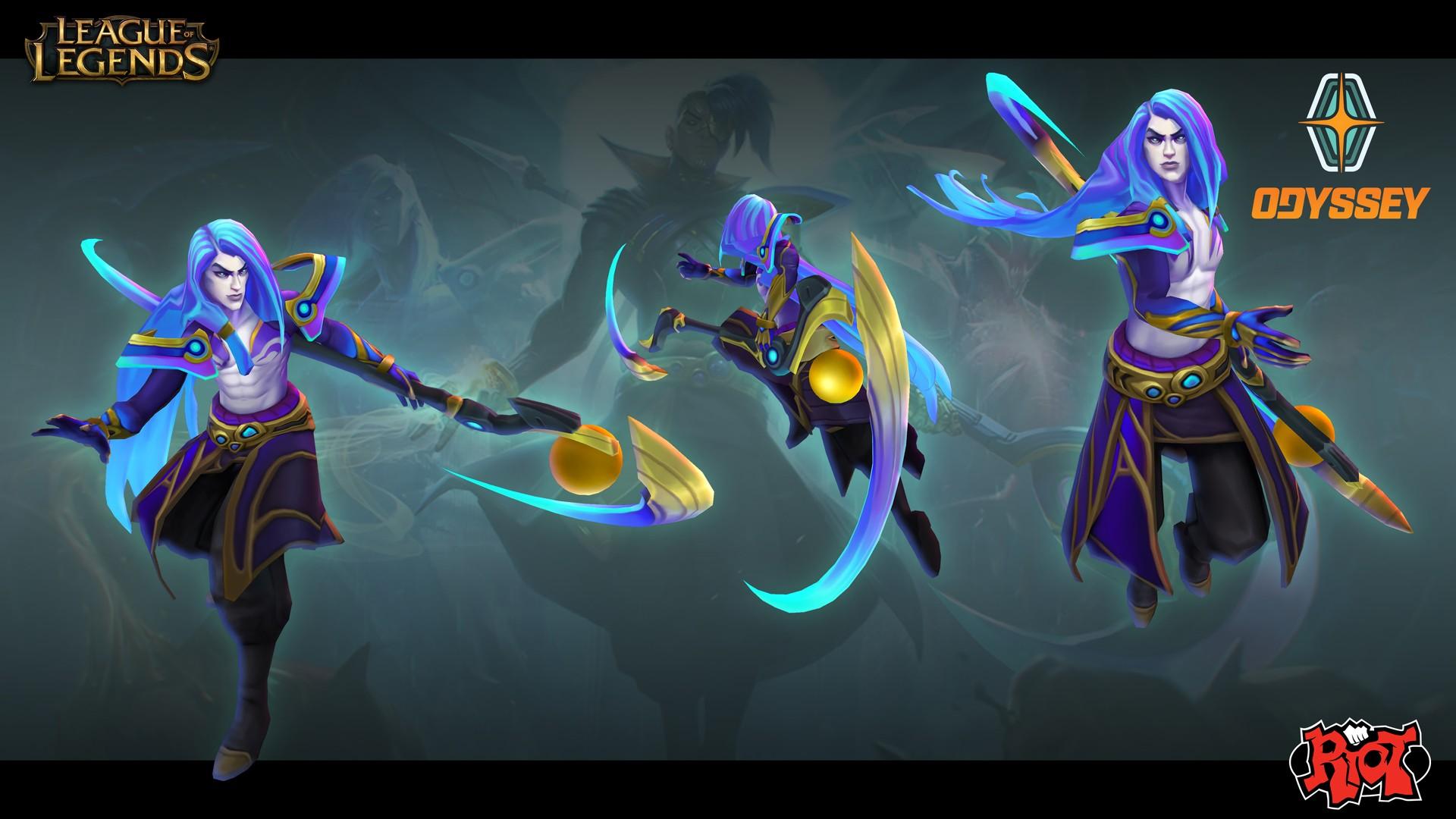 1920x1080 Odyssey Kayn Concept. Wallpaper & Fan Arts. League Of Legends