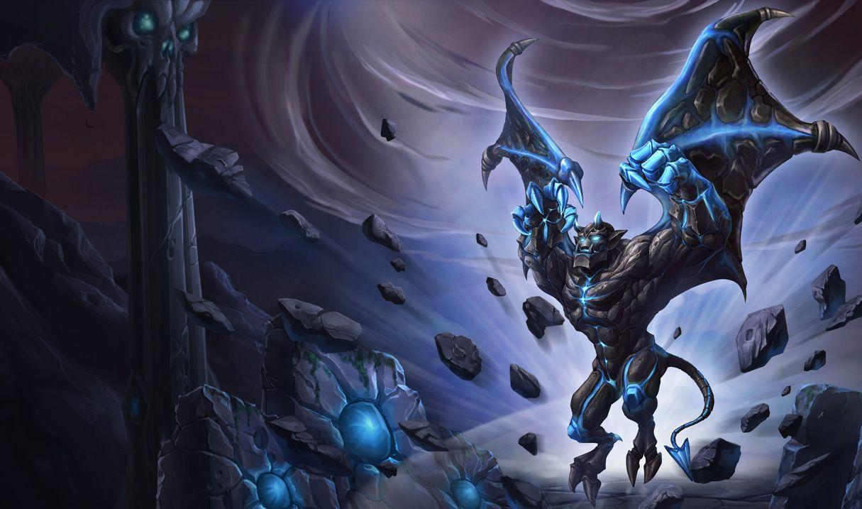 1215x717 Enchanted Galio Skin. League of legends, League of legends characters, Fantasy online