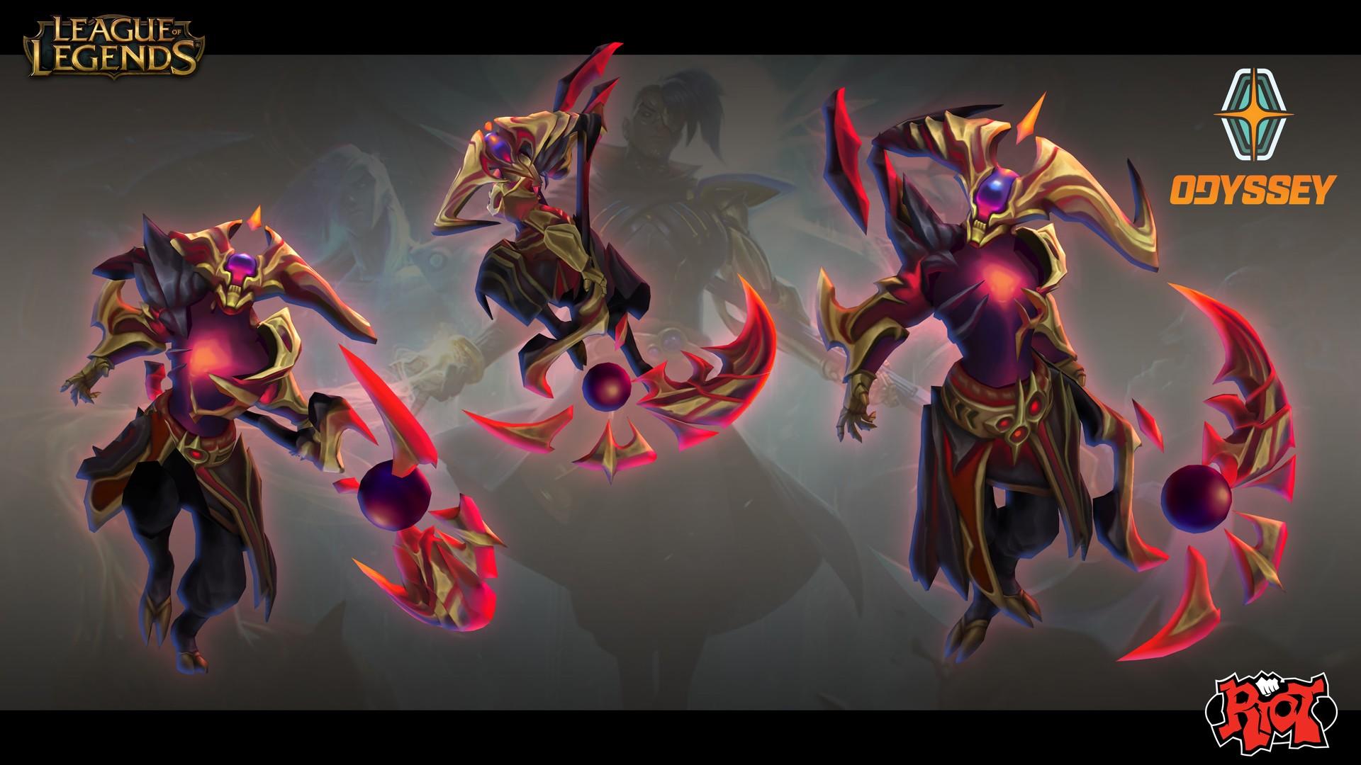 1920x1080 Odyssey Kayn Concept. Wallpaper & Fan Arts. League Of Legends