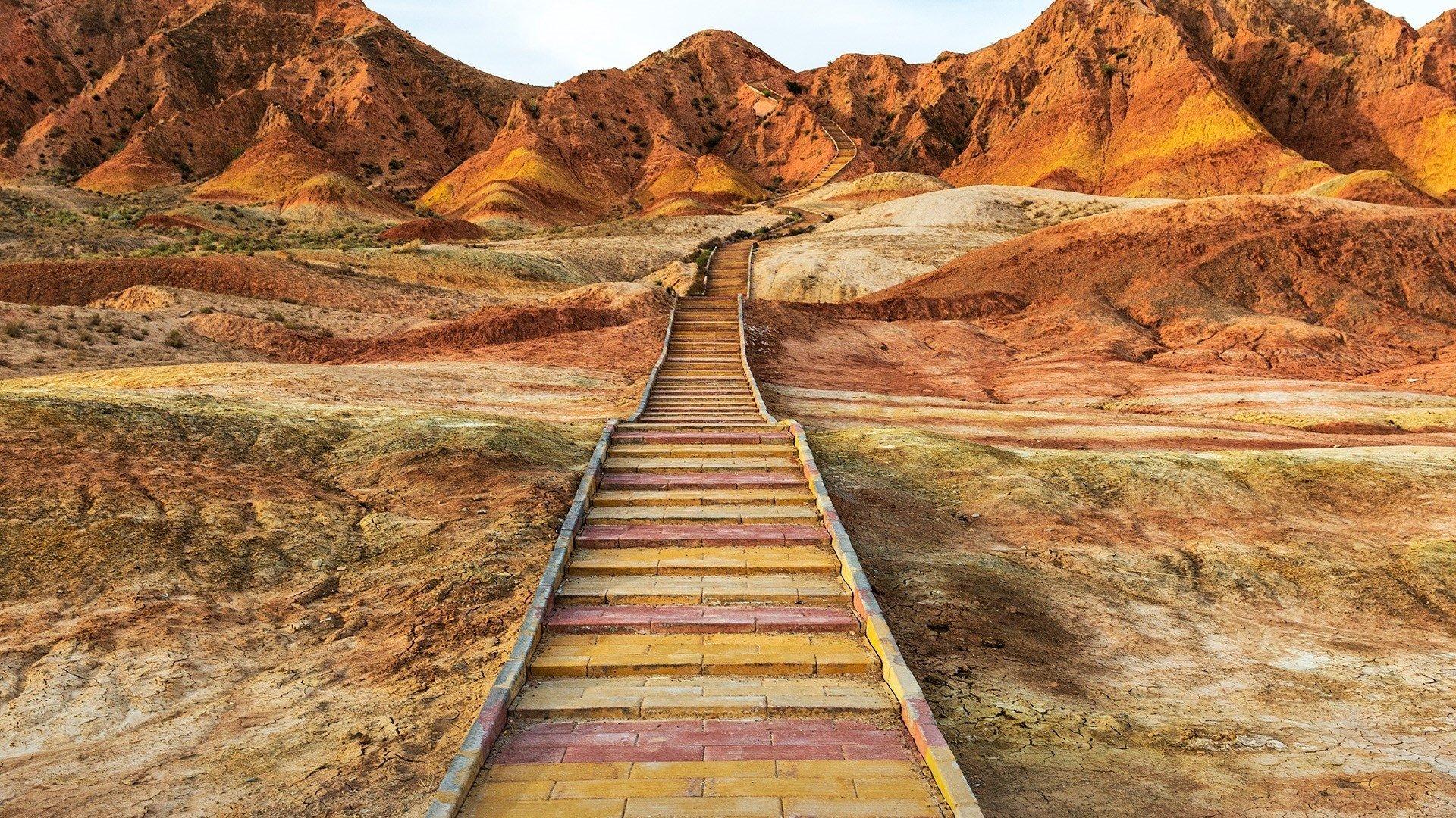 1920x1080 Walkway HD Wallpaper and Background Image